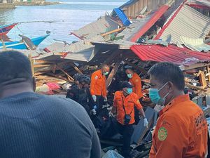 10 Rumah Rusak di Biak Numfor Akibat Ledakan Bom Maut Sisa Perang Dunia II