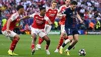 Final UCL: PSG Vs Arsenal 1-1 usai 90 Menit, Lanjut Extra Time
