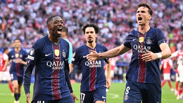 PSG kembali mempertahankan gelar Liga Champions.