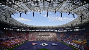 Potret Megahnya Puskas Arena yang Menguburkan Mimpi Arsenal Juara