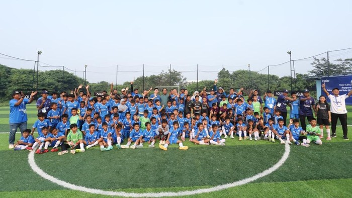 SSB AQUA-Haier ingin ciptakan banyak pesepakbola top.