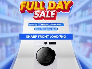 Cuma di Transmart Full Day Sale, Mesin Cuci Jadi Semurah Ini
