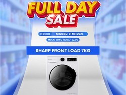 Cuma di Transmart Full Day Sale, Mesin Cuci Jadi Semurah Ini