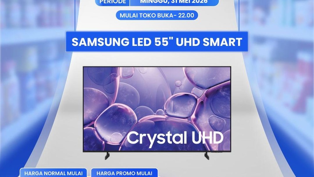 Merapat! Beli Smart TV Banjir Diskon di Transmart Full Day Sale