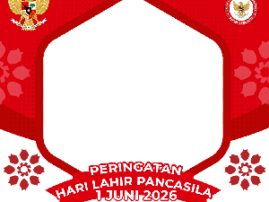 25+ Twibbon Hari Lahir Pancasila 2026 Gratis, Yuk Pasang Foto Terbaikmu!