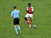 Horor Bukayo Saka di Final Liga Champions