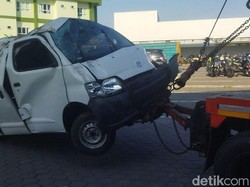 Pemotor Emak-emak Tewas Ditabrak Gran Max di Delanggu Klaten