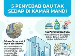5 Penyebab Muncul Bau Tak Sedap di Kamar Mandi yang Bikin Enek!