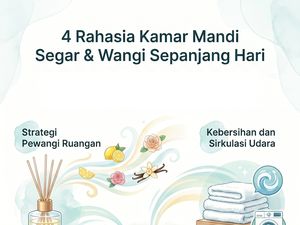 Infografis: 4 Cara Mudah Bikin Kamar Mandi Wangi Sepanjang Hari!
