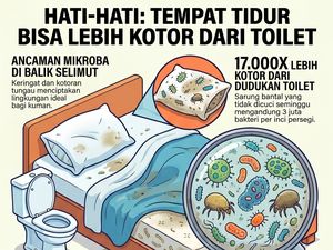 Ahli Ungkap Seprai yang Jarang Diganti Ternyata Bisa Sekotor Toilet!