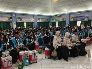 Kloter Pertama Jemaah Haji Batam Tiba Sore Ini di Bandara Hang Nadiem