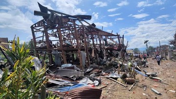 Dunia Hari Ini: Ledakan di Myanmar Tewaskan Lebih dari 45 Orang