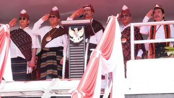 Mensos Pimpin Upacara Peringatan Hari Lahir Pancasila di Kabupaten Ende