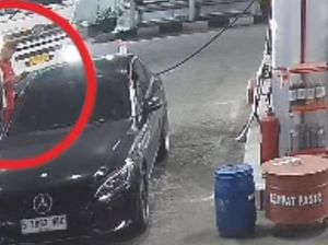 Pakai Pelat Palsu, Pria di Bogor Tipu SPBU Modus Tarik Tunai