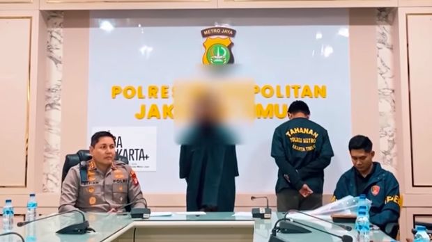 Polisi menangkap pasutri berinisial RM dan ER, pemilik penyelenggara pernikahan (wedding organizer/WO) di Jaktim yang menipu puluhan calon pengantin (dok IG @alfiannurrizal.id)