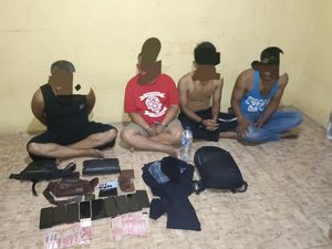 ASN di Siak Ditipu Komplotan Batu Merah Delima, 4 Pelaku Ditangkap