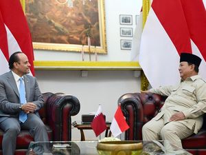 Wakil PM Qatar Temui Prabowo di Istana, Sampaikan Pesan Khusus dari Emir