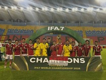 Indonesia Jadi Runner-up di IFA7 World Championship 2026