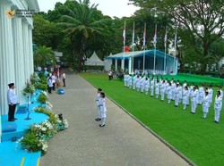 Kepala BPIP Pimpin Upacara Penurunan Bendera Merah Putih di Hari Lahir Pancasila