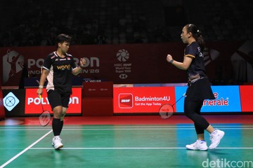 Ana/Trias Melaju Mulus ke 16 Besar Indonesia Open