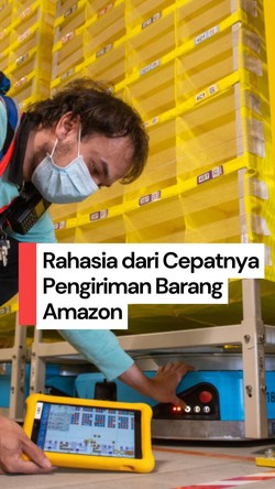 Video: Melihat Canggihnya Robot Amazon Bikin Pengiriman Barang Ekstra Cepat