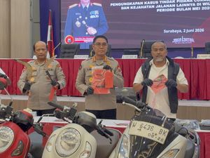 319 Bandit Jalanan Ditangkap Polda Jatim Selama Bulan Mei