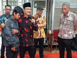 Tinjau SRMP 10 Bogor, Mensos Dengarkan Kisah Anak yang Nyaris Putus Sekolah