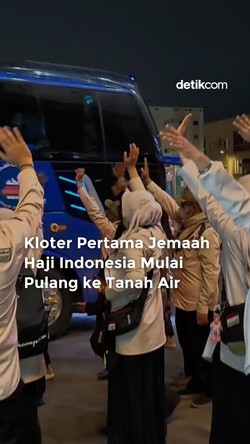 Video: Kloter Pertama Jemaah Haji Indonesia Mulai Pulang ke Tanah Air