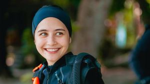 Prilly Latuconsina Jadi Tim Rescue Cliff Diving, Punya Lisensi dan Ikut Tes