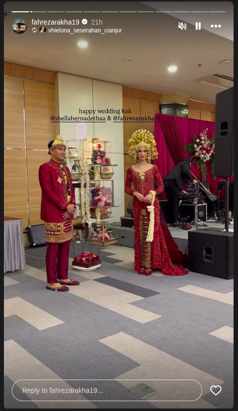 Shella Bernadetha & Rakha Abhinaya Resmi Menikah