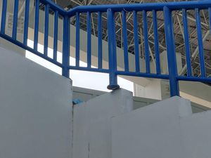 Baru Setahun Diresmikan, Fasilitas Stadion Surajaya Lamongan Rusak