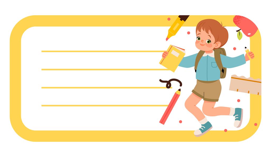 7 Contoh Ilustrasi Label Buku Aesthetic dan Menarik