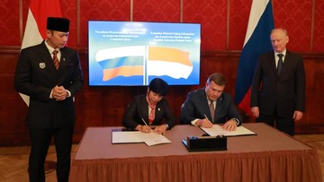 AHY Pimpin Konsultasi Bilateral, RI-Rusia Sepakat Perkuat Kerja Sama Maritim