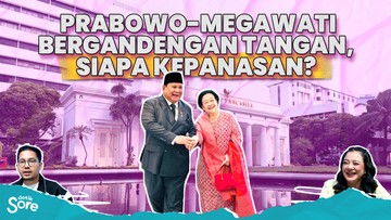Membaca Makna Gandengan Tangan Prabowo-Megawati