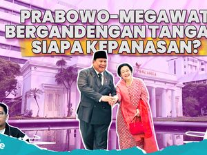 Membaca Makna Gandengan Tangan Prabowo-Megawati