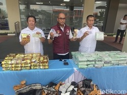 Polisi Kejar-kejaran dengan Kurir Narkoba, 113 Kg Sabu Disita-Pelaku Kabur