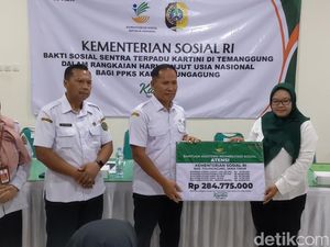 Kemensos Gelontorkan Bantuan Rehabilitasi Sosial di Tulungagung