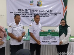 Kemensos Gelontorkan Bantuan Rehabilitasi Sosial di Tulungagung