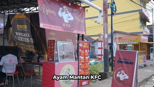 Kisah Eks Manajer 25 Tahun Kerja di KFC, Kini Jual Ayam Mantan di Pontianak