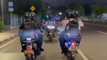 Patroli Jaga Jakarta, Polda Metro Bubarkan Tawuran-Balap Liar di Jaktim