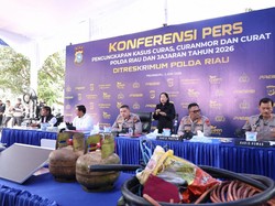 Polda Riau Ungkap 1.333 Kasus Kejahatan Jalanan, Ratusan Tersangka Dijerat