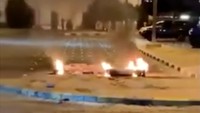 Video Puing-puing Terbakar di Kuwait, Diduga dari Rudal Iran