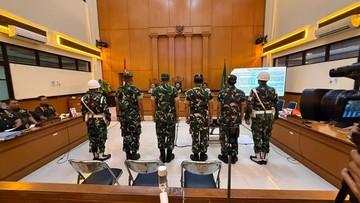 4 Tentara Penyiram Air Keras ke Andrie Yunus Dituntut 2,5 Tahun Penjara