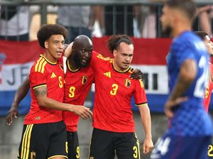 Kroasia Vs Belgia: Lukaku Cetak Gol, De Rode Duivels Menang 2-0