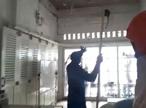Hii! Kera Liar Acak-acak Rumah Warga di Girimargo Sragen