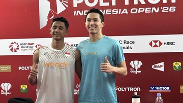 Tak Sangka Menang, Jonatan Pikir Kalah Dua Gim dari Alwi Farhan