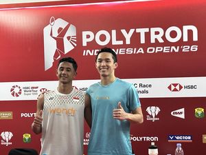 Tak Sangka Menang, Jonatan Pikir Kalah Dua Gim dari Alwi Farhan