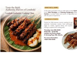 Belajar Masak Ayam Taliwang Langsung dari Chef Asli Lombok di Jakarta