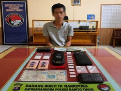 Mahasiswa di Bartim Jadi Pengedar Sabu, Ini Sederet Barang Buktinya