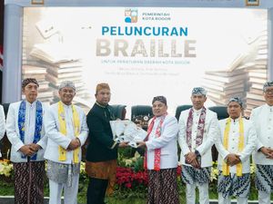 Gebrakan HJB ke-544: DPRD Kota Bogor Rilis Perda Aksara Braille